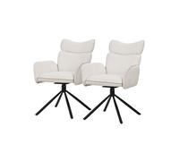 Lot de 2 chaise GENERIQUE interieur non empilable non pliable en plastique H. 89 cm