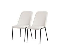 Lot de 2 chaise GENERIQUE interieur non empilable non pliable H. 94 cm en plastique
