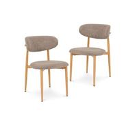 Lot de 2 chaise GENERIQUE interieur non pliable en plastique H. 79 cm