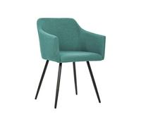 Lot de 2 chaise H. 81 cm non pliable en plastique interieur vert