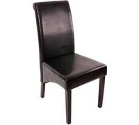 Lot de 2 chaise mendler H. 99 cm non empilable non pliable en bois interieur noir Noir G