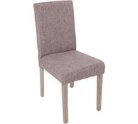Lot de 2 chaise mendler interieur non pliable en bois H. 90 cm gris Gris G
