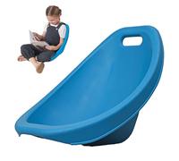 Lot de 2 chaises à bascule empilables en plastique robuste pour les jeux en intérieur et en extérieur, parfaites pour les activités à la maison et à l'école