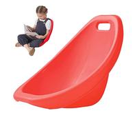 Lot de 2 chaises à bascule empilables en plastique robuste pour les jeux en intérieur et en extérieur, parfaites pour les activités à la maison et à l'école