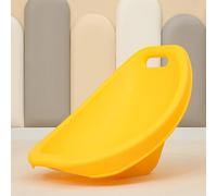 Lot de 2 chaises à bascule légères et empilables en plastique pour garderies, salles de classe et jeux vidéo, chaises rouges pour enfants