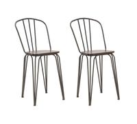CHAISE DE BAR HARLEM 54X45X102 SET 2PCS (HAUTEUR DU SIÈGE