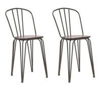 CHAISE DE BAR HARLEM 54X45X102 SET 2PCS (HAUTEUR DU SIÈGE