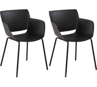 lot de 2 chaises de jardin Alpena