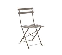 Lot de 2 Chaises de jardin pliante acier époxy - Cuba