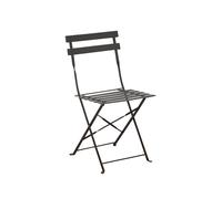 Lot de 2 Chaises de jardin pliante acier époxy - Cuba