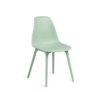 Lot de 2 chaises de salle à manger Scand en polypropylène Céladon
