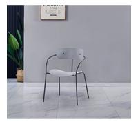 Alexia lot de 2 chaises design gris clair