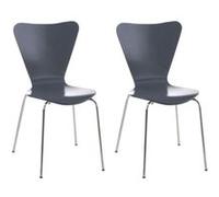 -CLP-Lot de 2 chaises empilables Calisto-Array