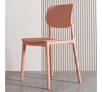 Lot de 2 chaises empilables d'intérieur, tabourets en Plastique légers et Portables, sièges de Salle à Manger et d'événement pour Chambre à Coucher, Salon, Usage Commercial, 45 x 4