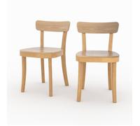 Lot de 2 chaises en bois clair - Keno - Rendez-Vous Déco