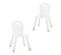 Lot de 2 Chaises enfant Douceur Blanche
