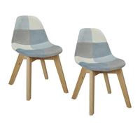 Lot De 2 Chaises Enfant Leonie Bleu - Home Deco Kids