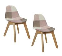 Lot De 2 Chaises Enfant Leonie Rose - Home Deco Kids