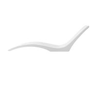 Lot de 2 Chaises Longues pour Piscines-Duoku-Adaptées d'Eau Jusqu'à 12,7 cm, pour se Détendre au Bord de la Piscine et la Terrasse