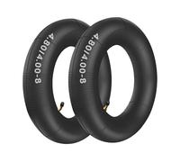 Lot de 2 chambre à air 4.80/4.00-8 4.80 4.00-8 valve coudée TR87 4.80-8 pour jardin brouettes, tondeuses à gazon, petit tracteurs, camions à main, chariots de jardin, remorques, dollies, wagons