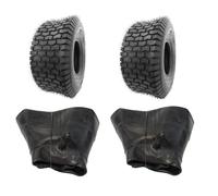 Lot de 2 chambres à air + 2 pneus à gazon 20 x 8,00-8 profil LG01 avec chambres à air pour tracteur pelouse, tondeuse autoportée 8", dimensions 20 x 8-8, 20 x 8, 20 x 8,00-8, pneu de tondeuse à gazon,