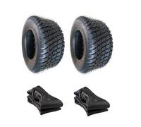 Lot de 2 chambres à air + 2 pneus de tondeuse à gazon Wave 13 x 5.00-6 Wave pour tracteur-tondeuse autoportée 13 x 5-6 13 x 5-6 13 x 5-6 13 x 5,00-6