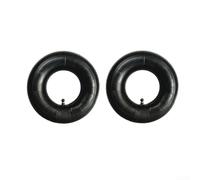 Lot de 2 chambres à air 4.10/3.50-4 compatibles avec tondeuse à gazon, chariot de golf, brouette et petits véhicules