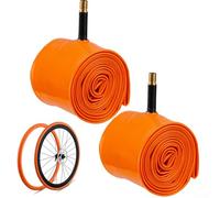 Lot de 2 chambres à air de vélo de montagne, 73,7 cm pour matériau TPU 73,7 x 1,9-2,5, pour valve Presta 45 mm