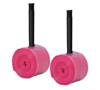 Lot de 2 chambres à air de vélo en TPU ultra légères 45 g AV45 pour VTT de 26 à 27,5", haute étanchéité, absorption des chocs pour frein à disque de jante (2 pièces 66/27" 1,9-2,5)