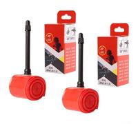 Lot de 2 chambres à air en TPU pour vélos de 50,8 cm avec valve Presta et adaptateur de cadre pour un ajustement sûr (451 1,0-1,5) 65 mm