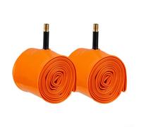 Lot de 2 chambres à air légères en TPU pour pneus de VTT de 16 x 1,5 1,55 1,7 1,75 - Design compact et pliable - Facile à transporter pour les réparations pendant les trajets