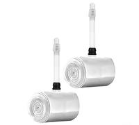 Lot de 2 chambres à air ultra légères en TPU pour pneus de VTT 26/27" 5/29" x 1 9 2 6, pression des pneus stable et accélération améliorée pour les sentiers hors route (66 cm)