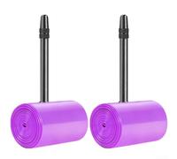 Lot de 2 chambres à air ultralégères de 50,8 cm 406 pour pneu en TPU 42 g, valve renforcée pour VTT, convient pour pneus de 20 x 1, 9, 2, 6