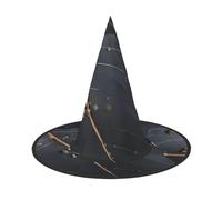 Lot de 2 chapeaux de sorcière avec feuilles de plantes enchantées pour Halloween, convient pour les accessoires de jeu de scène