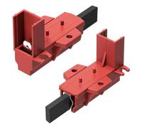 Lot de 2 charbons de rechange pour Indesit C00196539 pour machine à laver Hotpoint Whirlpool