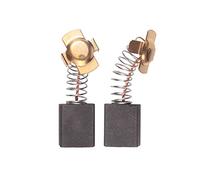 Lot de 2 charbons moteurs/balais de charbon/charbons abrasifs 8 x 14,5 x 17 mm pour de nombreux outils électriques tels que DWT WS-230 TT Blaukraft BOF 1850 meuleuse d'angle
