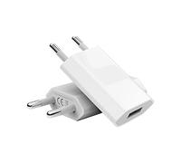 [Lot de 2] Chargeur USB pour iPhone, Adaptateur de Prise de Chargeur Mural USB Universel Compatible avec iPhone 14/SE/XS/8, iPad Mini, iPod, Android, Xiaomi, Samsung, Huawei, Pixel, Nexus (Blanc)