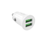 Lot de 2 chargeurs de voiture USB-A Pro Lite 10 W - Blanc
