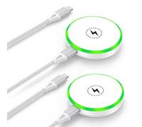 Lot de 2 chargeurs magnétiques sans fil pour Pixel 10 Pro XL 25 W pour Google Pixel 10 Pro Fold 10 A 10 9 A 9 8a 7 7a 6 5 4, magnétique Magsafe sans fil Android pour Samsung S26 Ultra