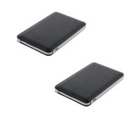 Zenitech - Lot de 2 chargeurs powerbank de poche 5000mAh - Noir Noir