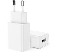 Lot De 2 Chargeurs Usb,10 W,Prise 5 V/2 A,Charge Rapide,Chargeur Mobile Usb,Bloc D'alimentation Universel Compatible Iphone,Samsung,Xiaomi,Ipad,Tablette Et Autres Appareils Usb