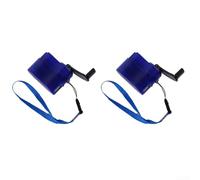Lot de 2 chargeurs USB à manivelle pour appareil mobile