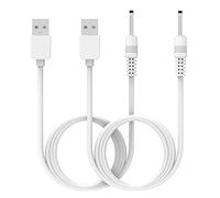 (Lot de 2) Chargeurs USB CC de remplacement compatibles avec Huion P80/GT-P80/PF150/PE330/Q11K V1/GT185/H610 Pro/GAOMON PD1560/UGEE M708/2150 Chargeur, pour stylet de tablette avec prise jack 2,0 mm