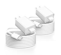 Lot de 2 chargeurs USB de type C pour caméra Eufy Security SoloCam S220/S340/S4/E30/E42 S300 C210 C220, EufyCam 3 3C S330/S3 Pro, câble d'alimentation pour caméra intérieure S350/E30