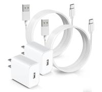 Lot de 2 chargeurs USB de type C pour caméra Eufy Security SoloCam S220/S340/S4/E30/E42 S300 C210 C220, EufyCam 3 3C S330/S3 Pro, câble d'alimentation pour caméra intérieure S350/E30