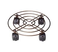 Lot de 2 Chariots à Plantes de 30,5 cm avec roulettes, Robustes et Mobiles, pour l'intérieur et l'extérieur, Support pour Plantes en Pot, supporte jusqu'à 70 kg, finitio