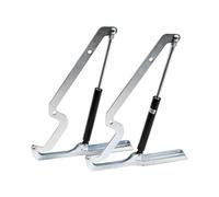 Lot de 2 charnières à piston à gaz compatibles avec Keter Store It Out Arc Max Ace Prem Elite Boîtes de rangement