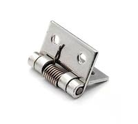 Lot de 2 charnières à ressort à fermeture automatique for portes - Quincaillerie en acier inoxydable 304 for armoires, boîtes à bijoux et plus encore(2.5Inch)