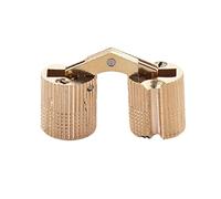 Lot de 2 charnières cylindriques dissimulées en laiton pour bijoux, souvenirs, boîte d'armoire, porte d'armoire, quincaillerie de porte de meubles cachés pour petit placard