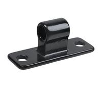 Lot de 2 charnières de portail murales robustes for clôtures à mailles losangées de 5/8po, supports de construction en fer galvanisé